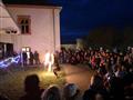 Závěrečná ohňová show.