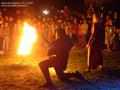 Zámecké strašení 2015 - keltská ohňová show skupiny Equites (foto: Vít Pávek)