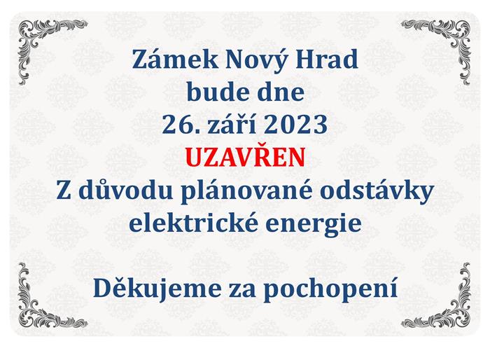 Odstávka elektřiny
