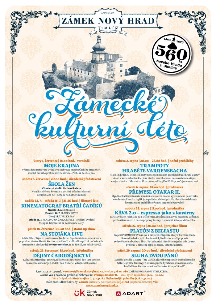 Zámecké kulturní léto 2025