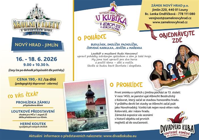 Školní výlet s pohádkou 2026
