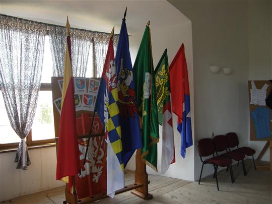 Vlajky obcí Mikroregionu Lounské Podlesí