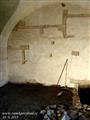 Stav místnosti s nálezem mladších gotických maleb během rekonstrukcí - září 2013